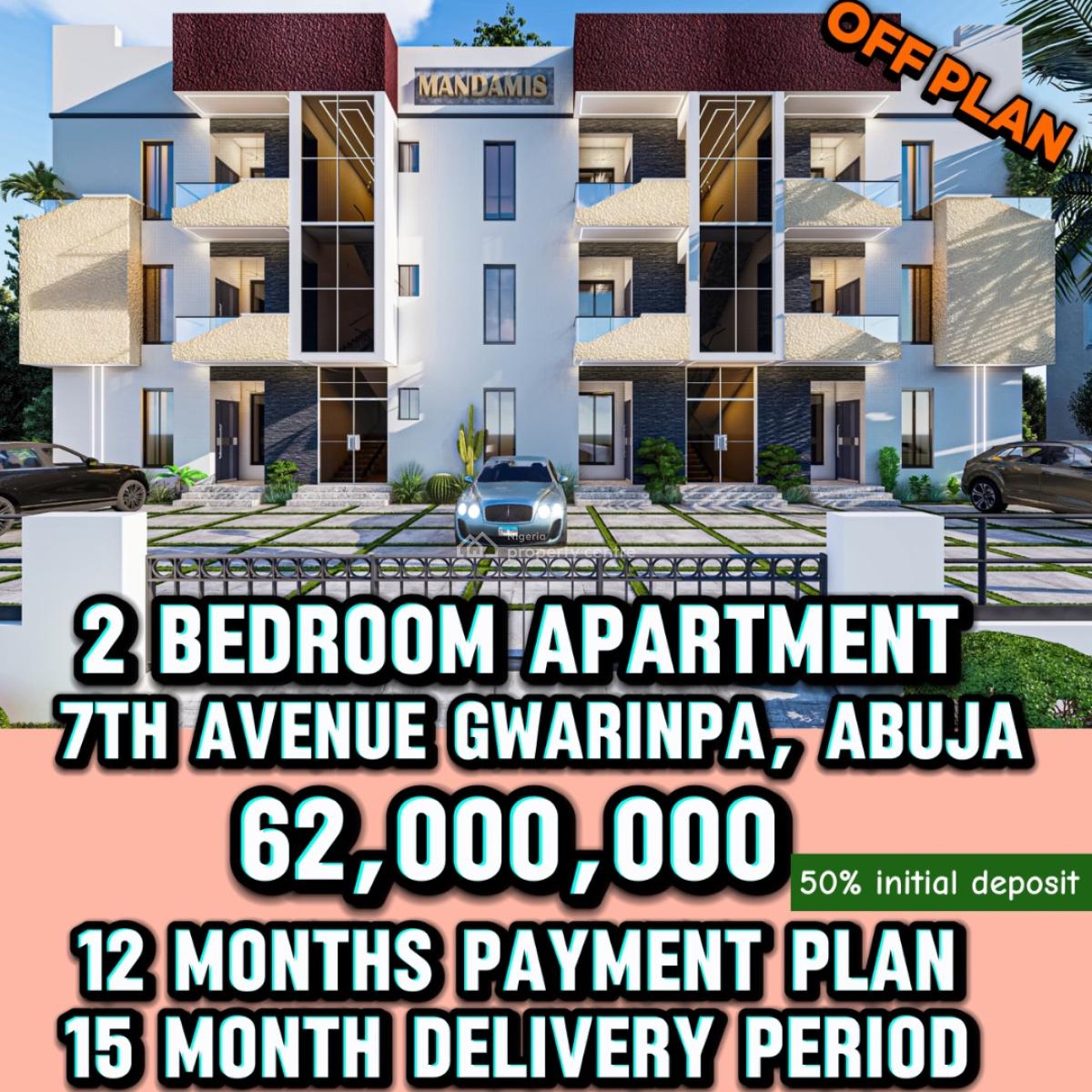 2 Bedroom Apartment, 69 Road By Big Ideas 7th Avenue, Gwarinpa, Abuja, Flat / Apartment for Sale
