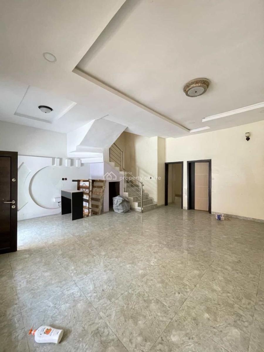 Spacious 4 Bedroom Terrace Duplex, Chevron, Lekki, Lagos, Terraced Duplex for Rent