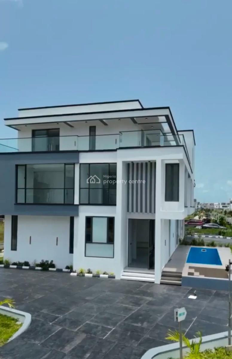 5 Bedroom Fully Detached Duplex with Swimming Pool and Bq, Cowrie Creek Estate, Ikate Elegushi, Lekki, Lagos, Detached Duplex for Sale