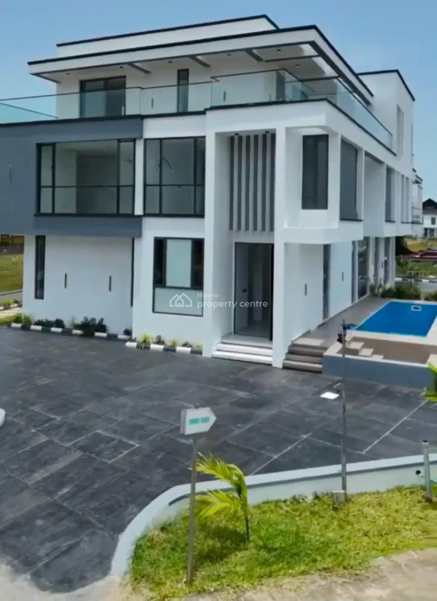 5 Bedroom Fully Detached Duplex with Swimming Pool and Bq, Cowrie Creek Estate, Ikate Elegushi, Lekki, Lagos, Detached Duplex for Sale