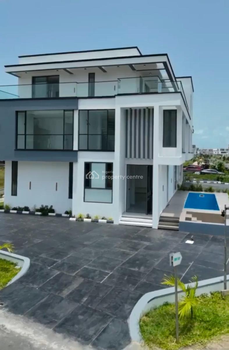 5 Bedroom Fully Detached Duplex with Swimming Pool and Bq, Cowrie Creek Estate, Ikate Elegushi, Lekki, Lagos, Detached Duplex for Sale