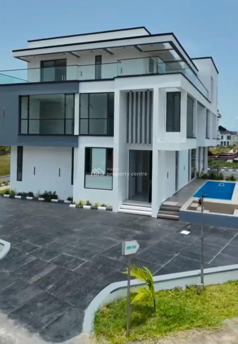 5 Bedroom Fully Detached Duplex with Swimming Pool and Bq, Cowrie Creek Estate, Ikate Elegushi, Lekki, Lagos, Detached Duplex for Sale