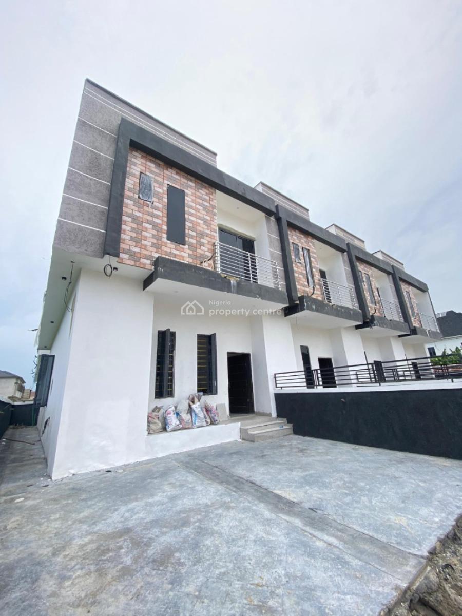 Self Compound 2 Bedroom Terrace Duplex, Abraham Adesanya, Ajah, Lagos, Terraced Duplex for Sale