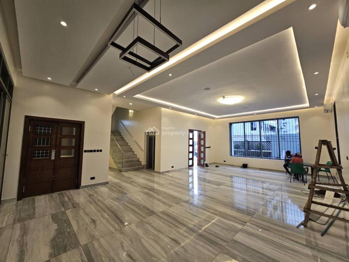 5 Bedroom Fully Detached Duplex with 2 Room Bq, Swimming Pool,, Banana Island, Ikoyi, Lagos, Detached Duplex for Sale