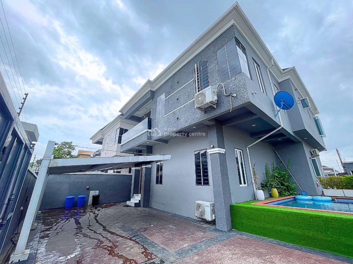4 Bedroom Detached Duplex with Pool, Gym & Cinema, Lekki County, Ikota, Lekki, Lagos, Detached Duplex for Sale