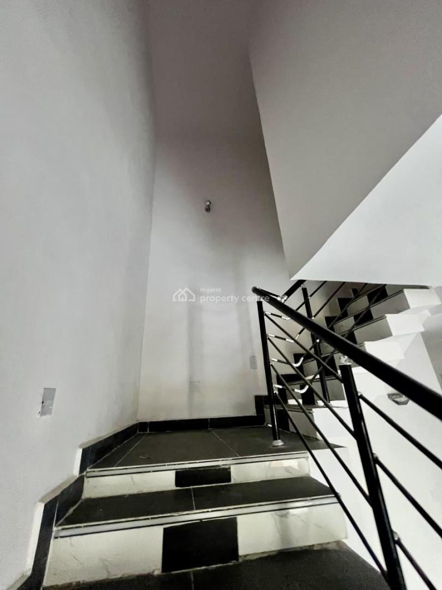 Brand New Luxury and Beautiful Plus a B Q, Secured Estate Facing The Express, Sangotedo, Ajah, Lagos, Semi-detached Duplex for Sale