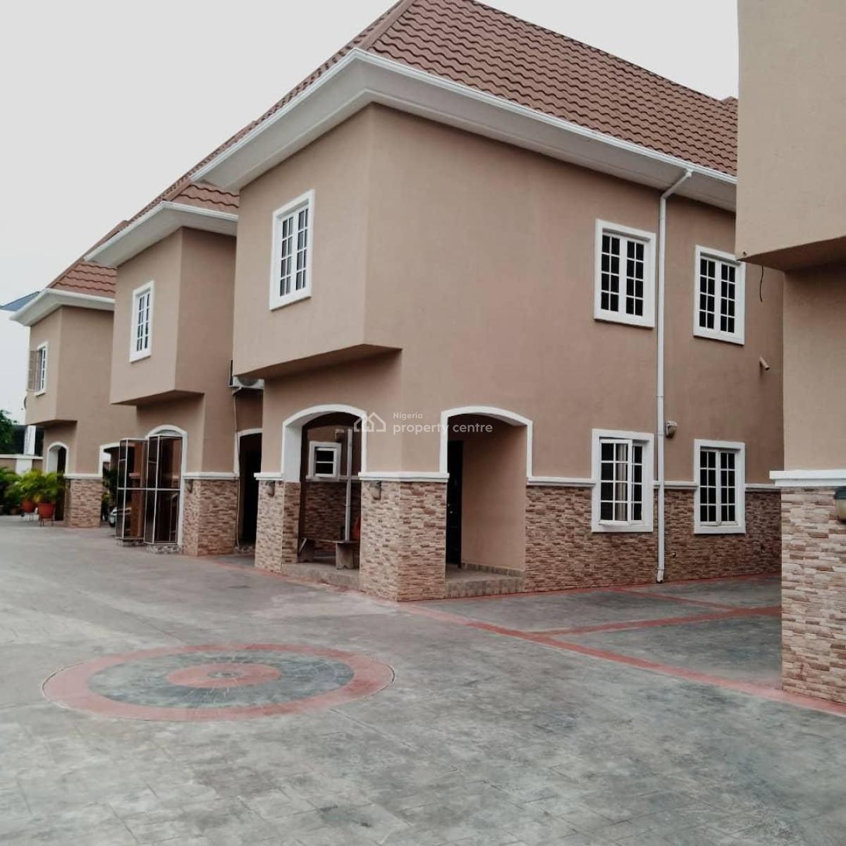 Well Maintained and Spacious 4-bedroom Terrace Duplex with a Room Bq, Katampe, Abuja, Terraced Duplex for Rent