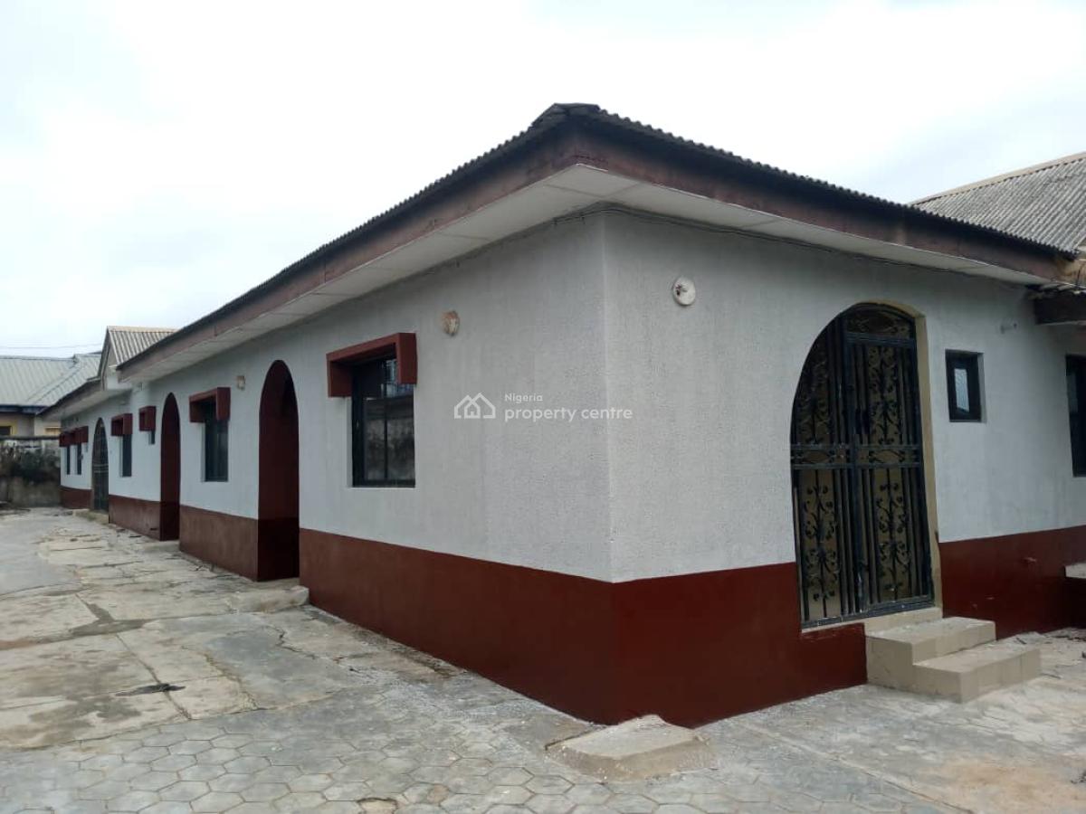 a Bungalow Consisting 2 Units of 3 Bedroom Flat + 2 Unit of 2 Bedroom, Close to Magboro Bus Stop, Magboro, Ogun, Detached Bungalow for Sale