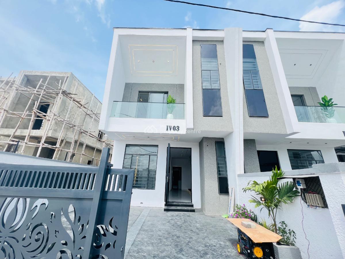 4 Bedroom Semi Detached Duplex with Bq, Ikota, Lekki, Lagos, Semi-detached Duplex for Sale
