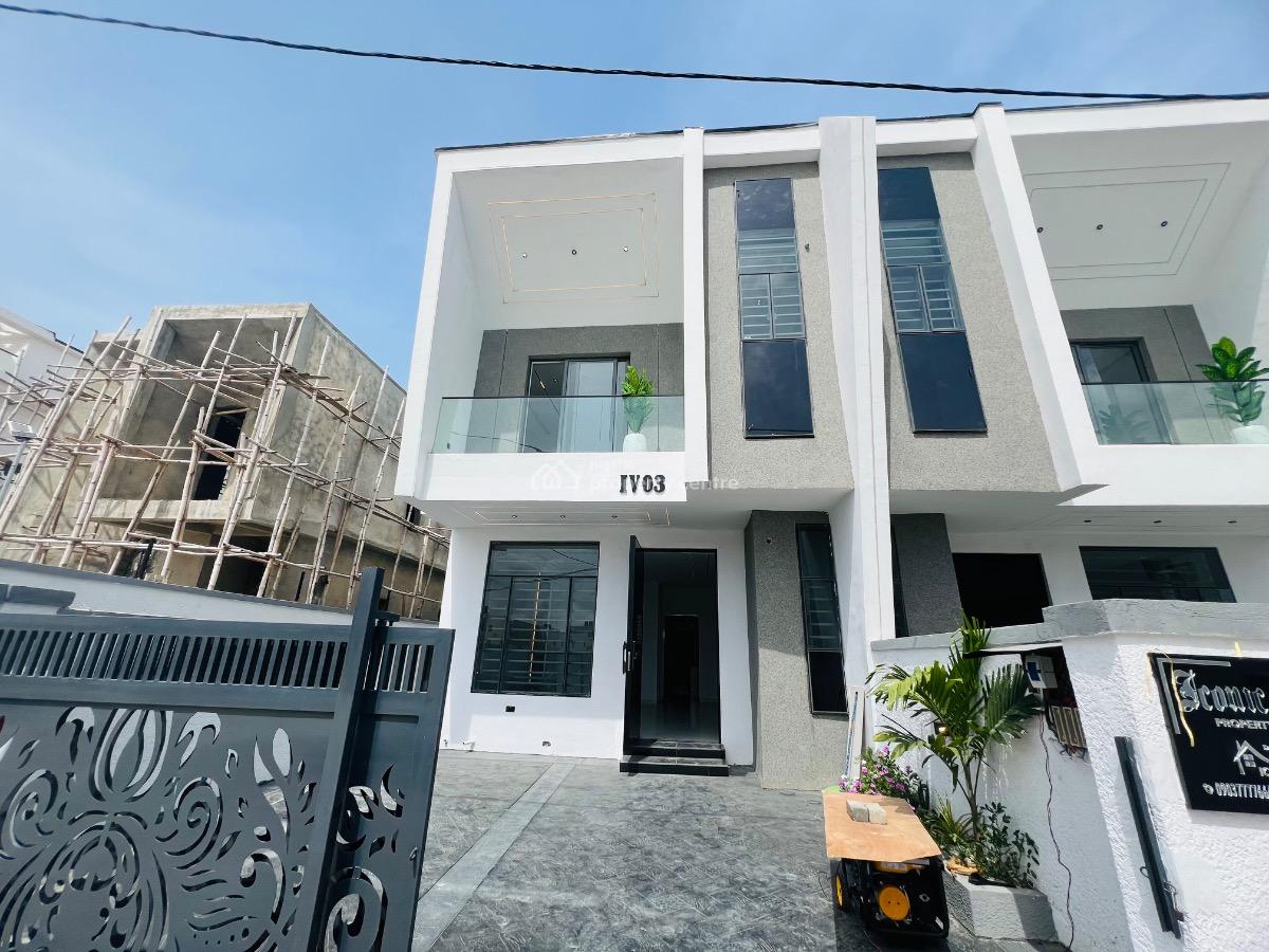 4 Bedroom Semi Detached Duplex with Bq, Ikota, Lekki, Lagos, Semi-detached Duplex for Sale