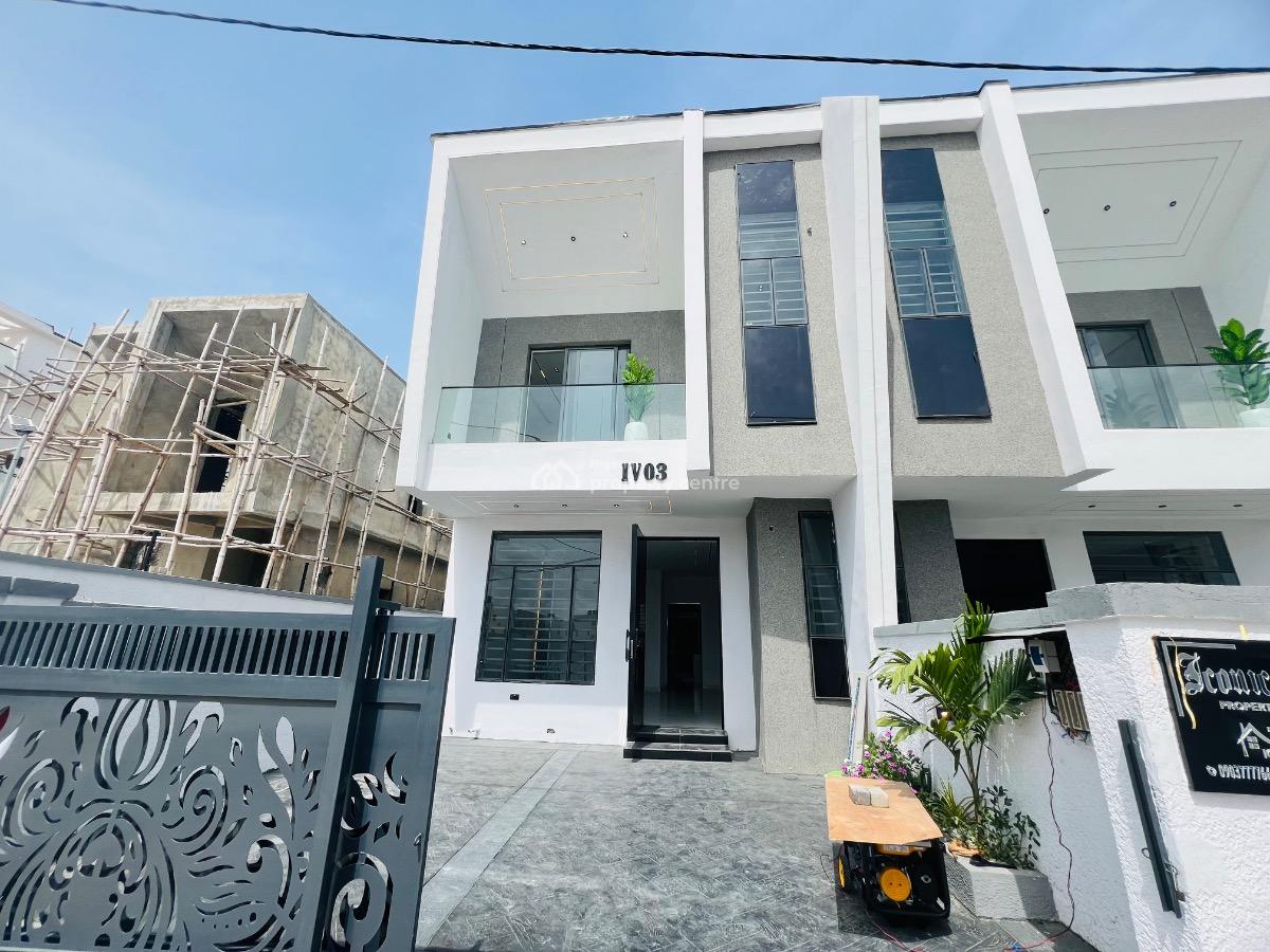4 Bedroom Semi Detached Duplex with Bq, Ikota, Lekki, Lagos, Semi-detached Duplex for Sale