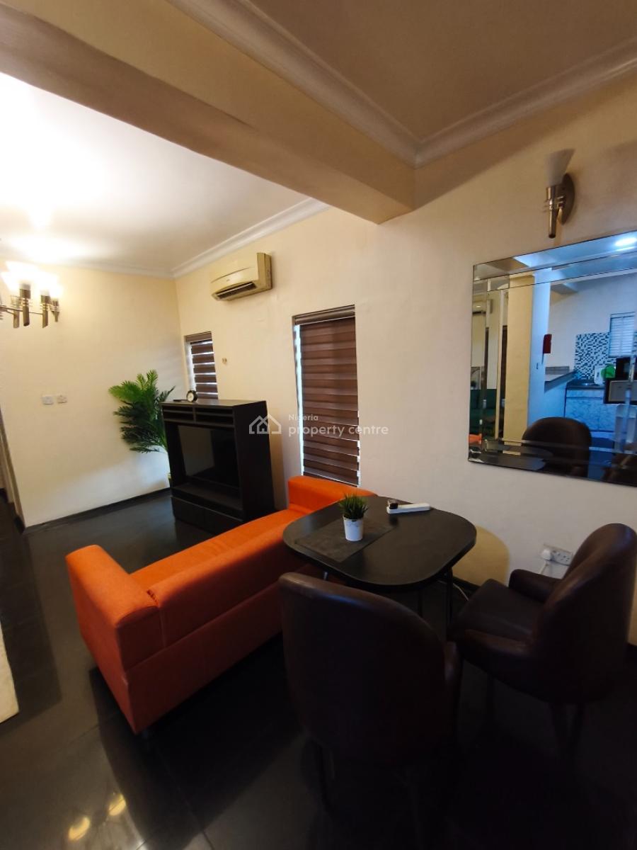 Exclusive Fully Furnished and Serviced 1 Bedroom Apartment, Shonibare Estate, Ikeja Gra, Ikeja, Lagos, Mini Flat (room and Parlour) for Rent