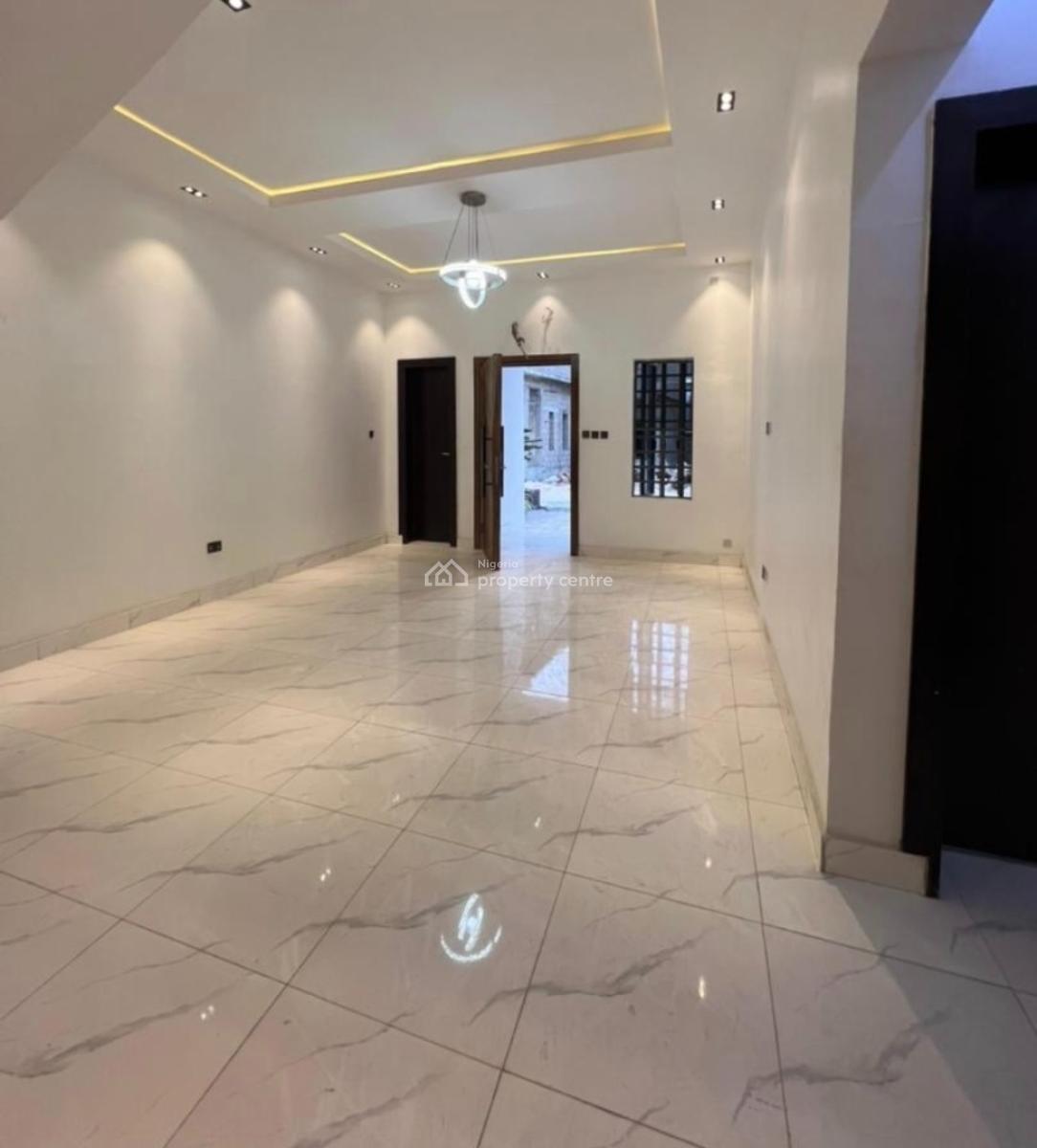 Self Service 4 Bedrooms Semi Detached Duplex with Pool, By Skymall, Sangotedo, Ajah, Lagos, Semi-detached Duplex for Rent