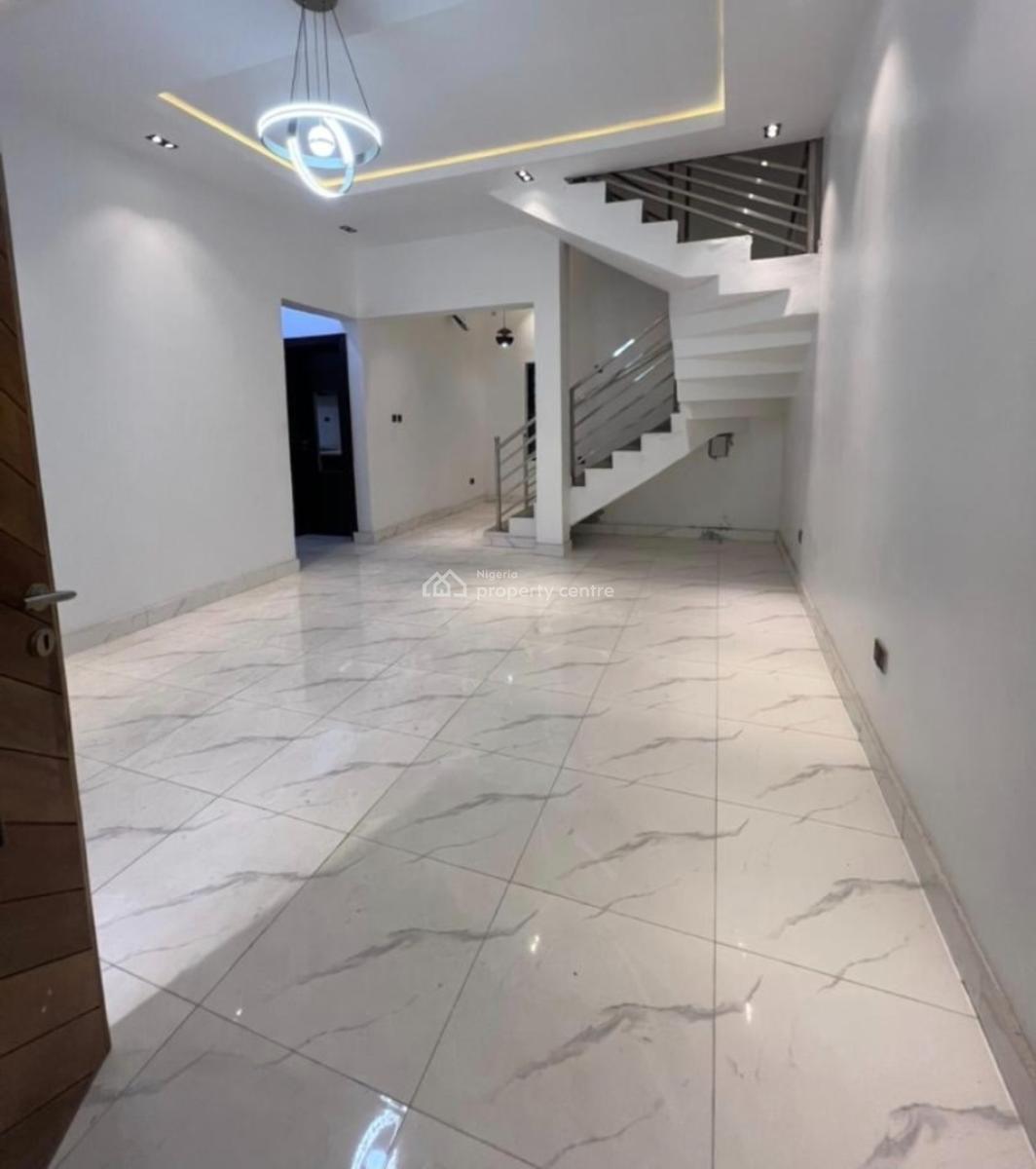 Self Service 4 Bedrooms Semi Detached Duplex with Pool, By Skymall, Sangotedo, Ajah, Lagos, Semi-detached Duplex for Rent
