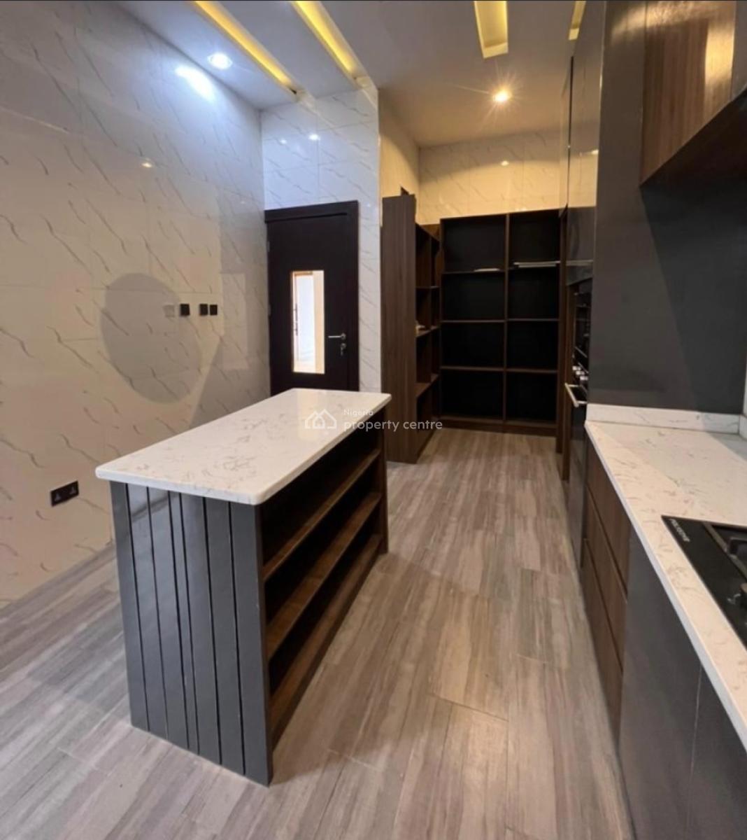 Self Service 4 Bedrooms Semi Detached Duplex with Pool, By Skymall, Sangotedo, Ajah, Lagos, Semi-detached Duplex for Rent