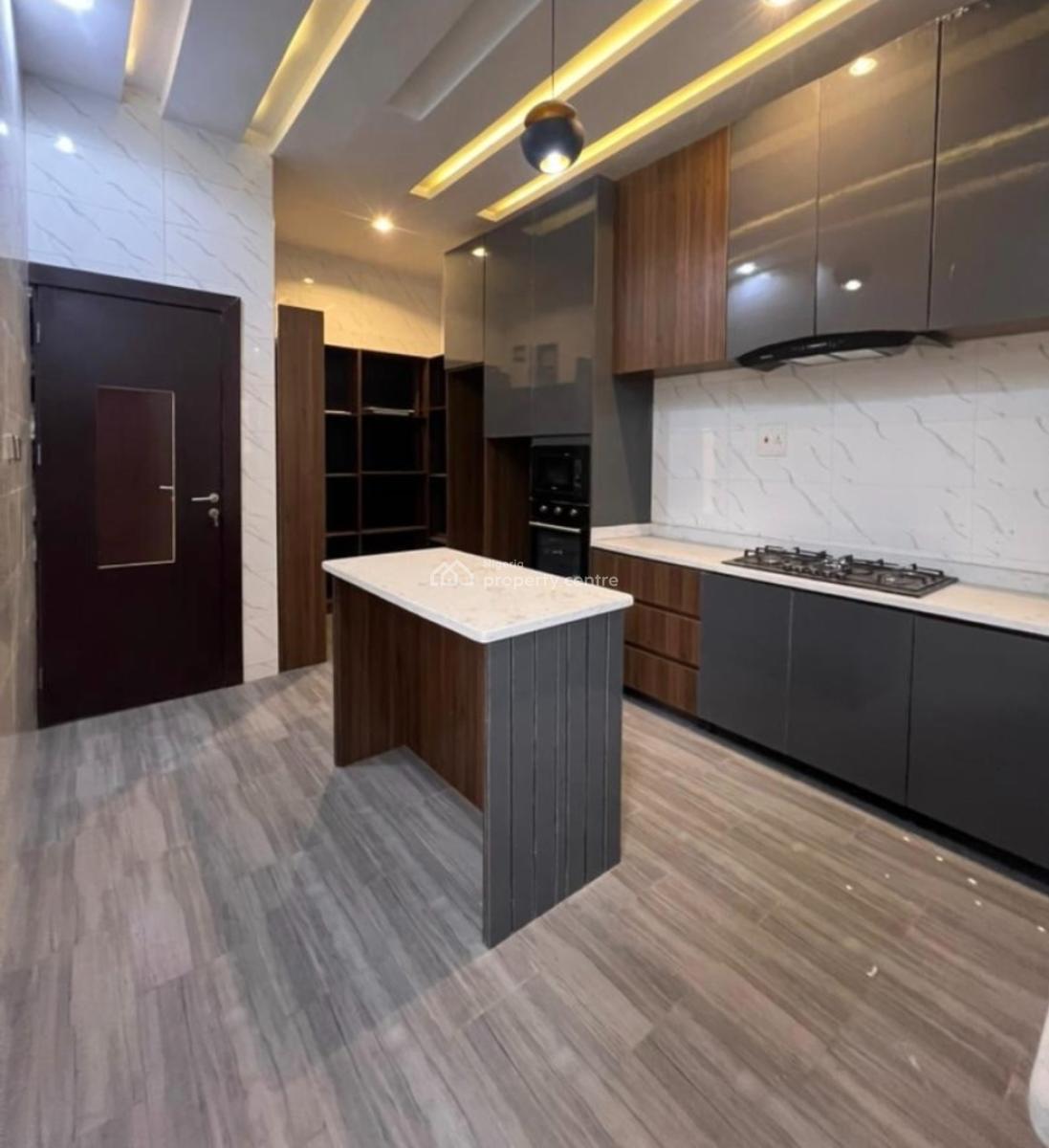 Self Service 4 Bedrooms Semi Detached Duplex with Pool, By Skymall, Sangotedo, Ajah, Lagos, Semi-detached Duplex for Rent