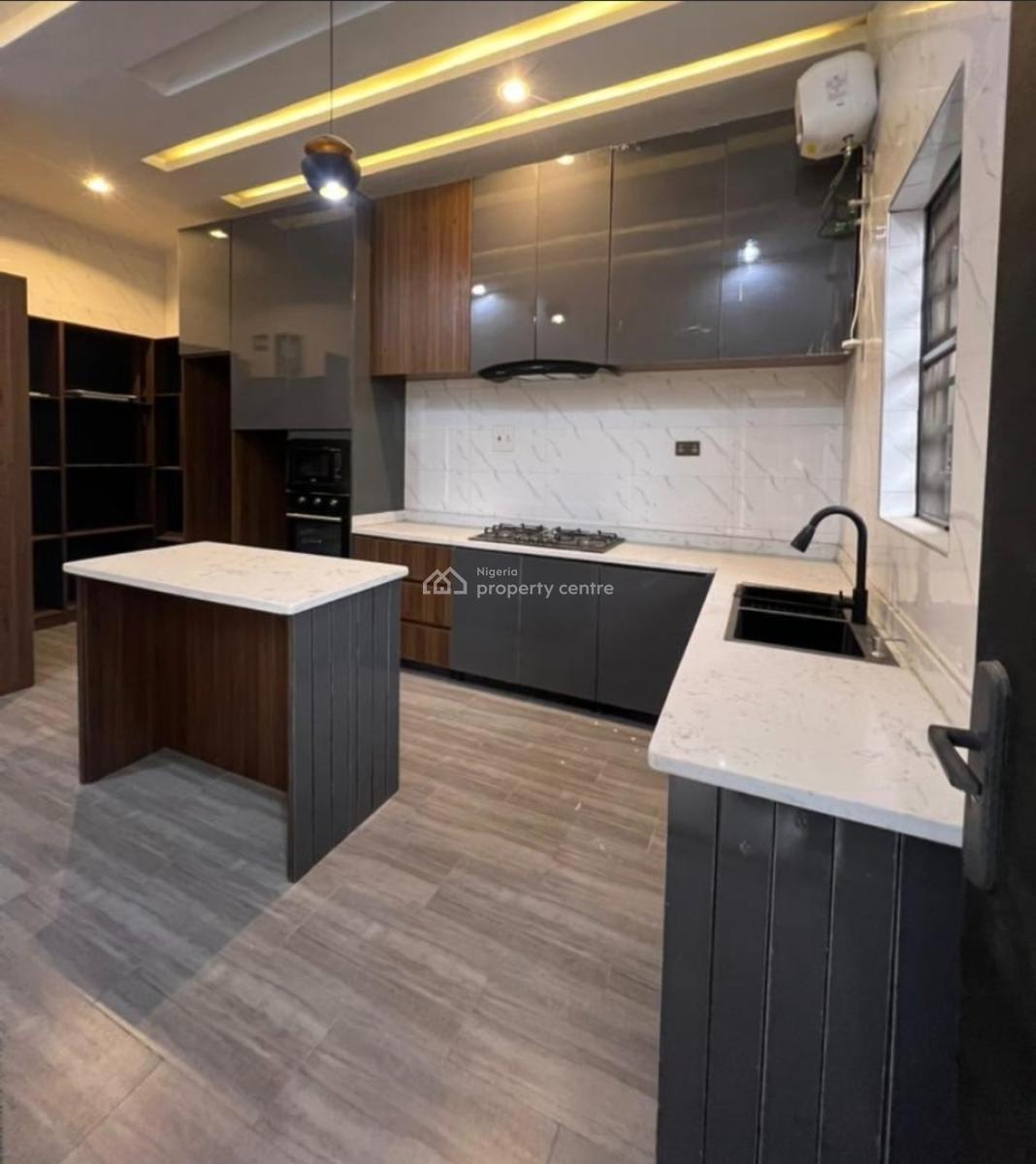 Self Service 4 Bedrooms Semi Detached Duplex with Pool, By Skymall, Sangotedo, Ajah, Lagos, Semi-detached Duplex for Rent