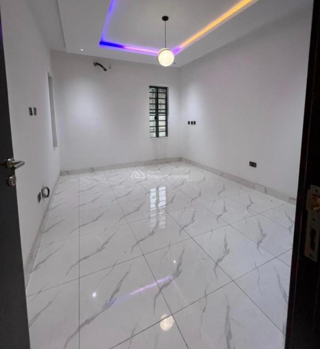 Self Service 4 Bedrooms Semi Detached Duplex with Pool, By Skymall, Sangotedo, Ajah, Lagos, Semi-detached Duplex for Rent