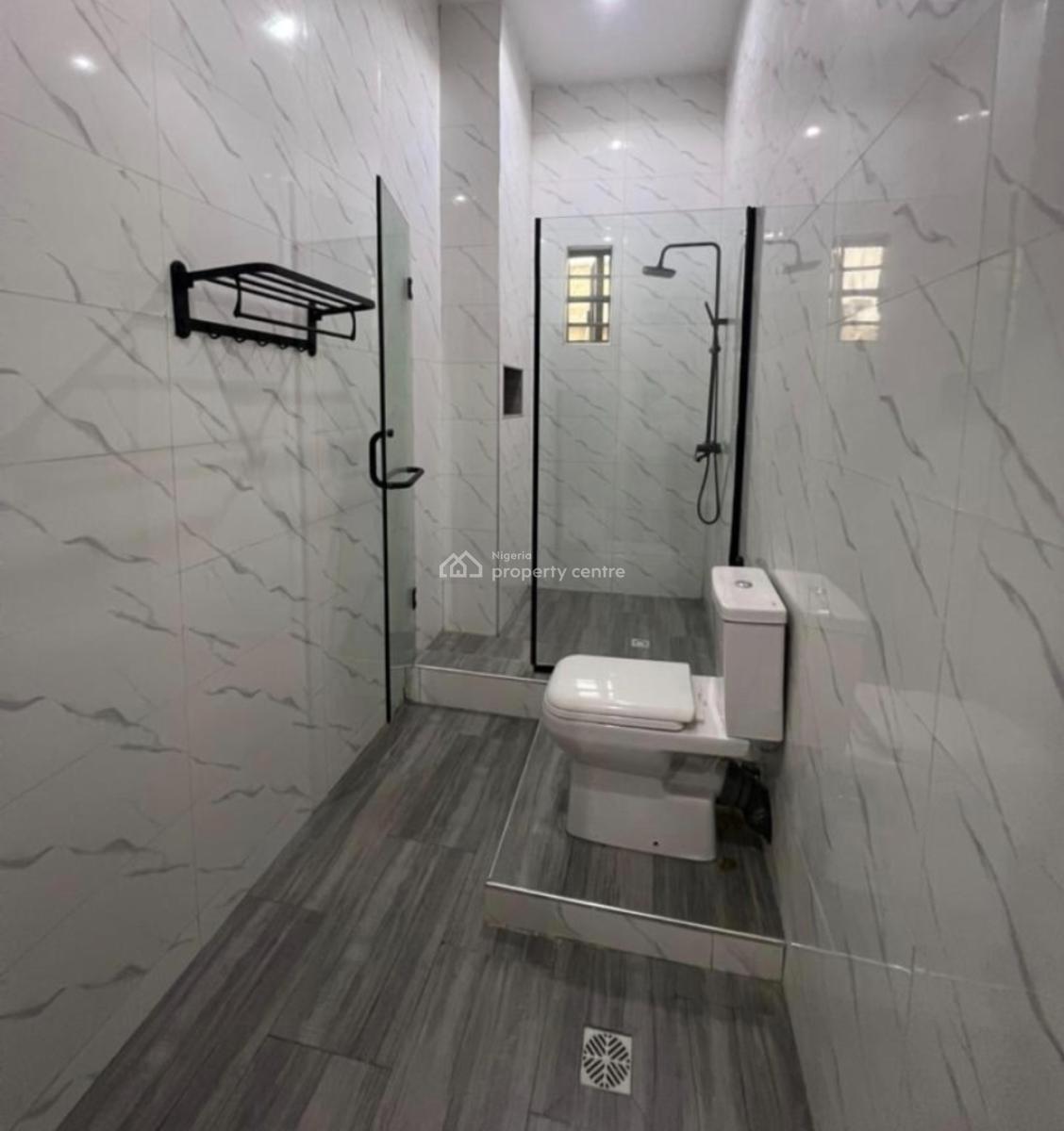 Self Service 4 Bedrooms Semi Detached Duplex with Pool, By Skymall, Sangotedo, Ajah, Lagos, Semi-detached Duplex for Rent