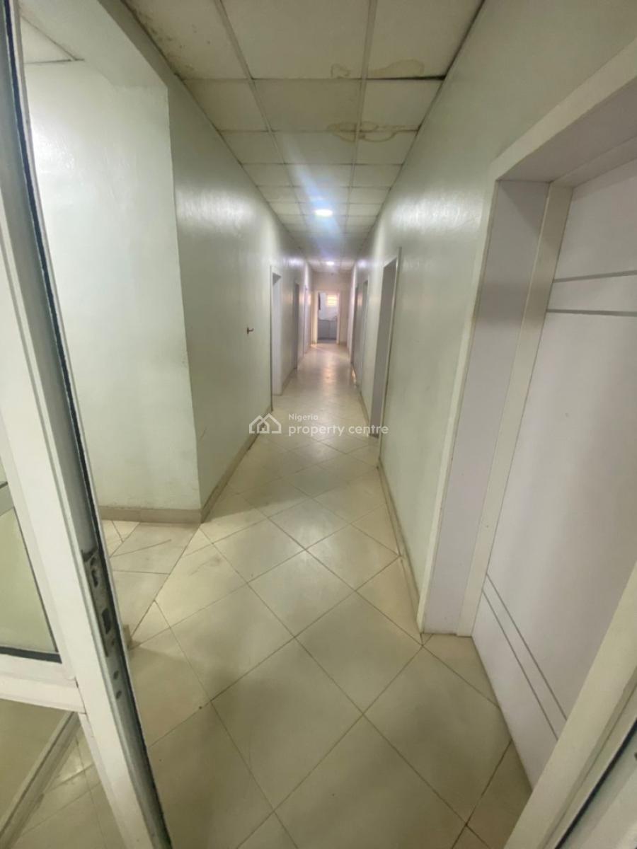 10 Enclosed Office Spaces with One Reception, Ilupeju, Lagos, Office Space for Rent
