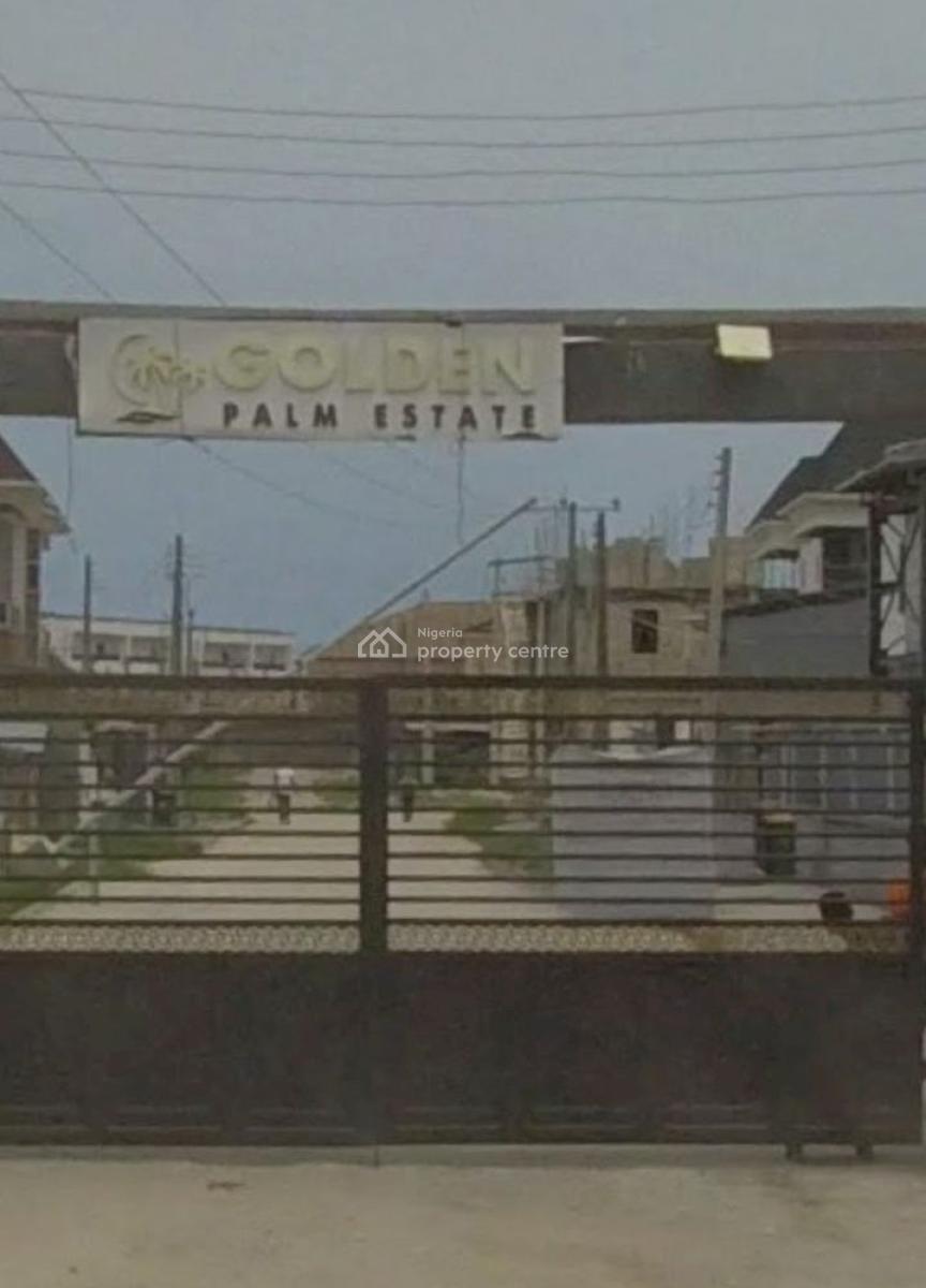 Land Measuring 1,400sqm, Golden Palm Estate, Orchid Road, Lekki, Lagos, Residential Land Joint Venture