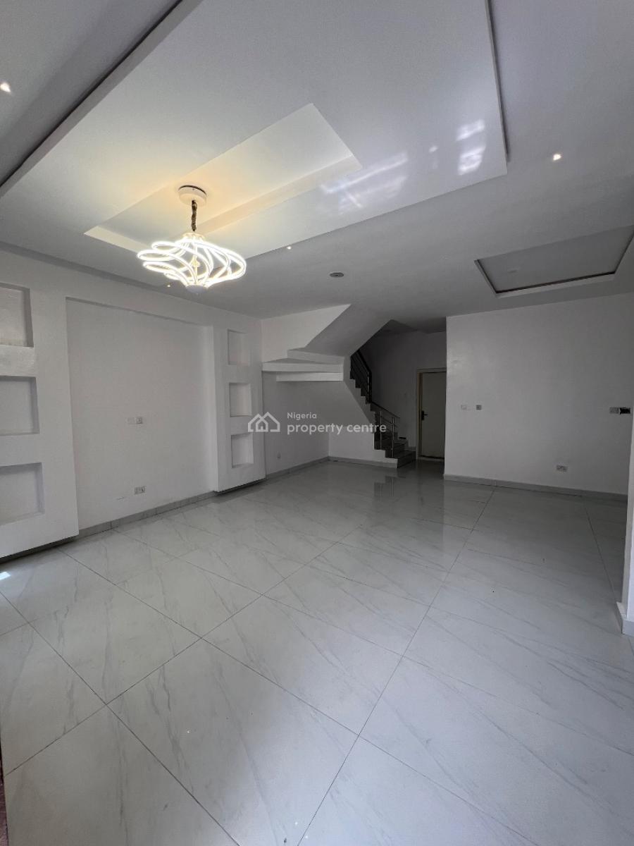 4bedroom Semi Detached Duplex with a Bq, Ikate, Lekki, Lagos, Semi-detached Duplex for Rent