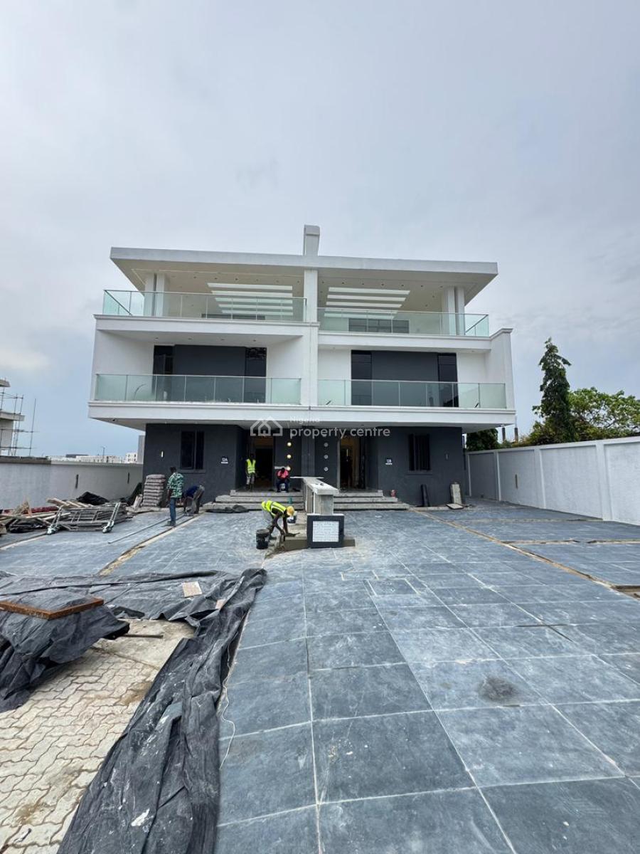 Luxury 5 Bedroom Duplex with a Bq,rooftop Terrace ,cinema & Pool, Luxury 5 Bedroom Duplex with a Bq,rooftop Terrace ,cinema & Pool, Ikate, Lekki, Lagos, Semi-detached Duplex for Sale