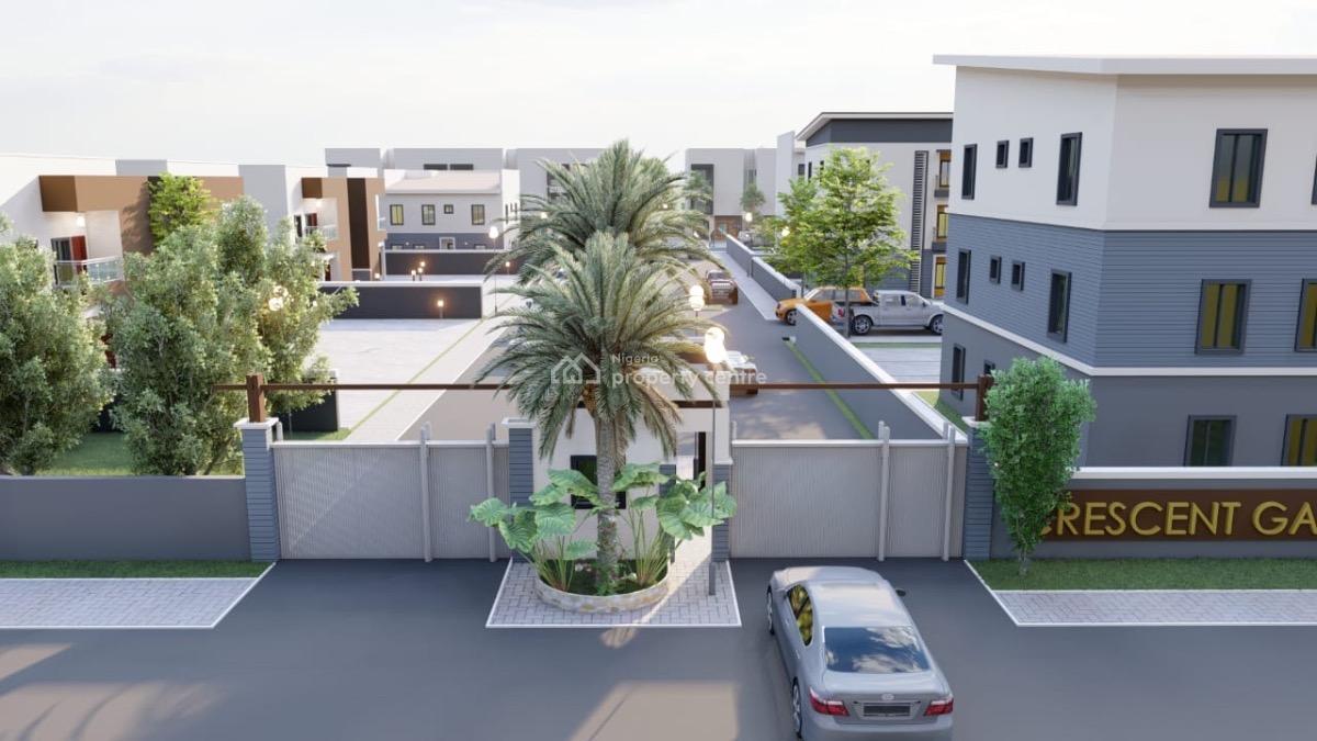 3 Bedroom Homes, Crescent Garden, Bamish (airport Road), Lugbe District, Abuja, Terraced Duplex for Sale