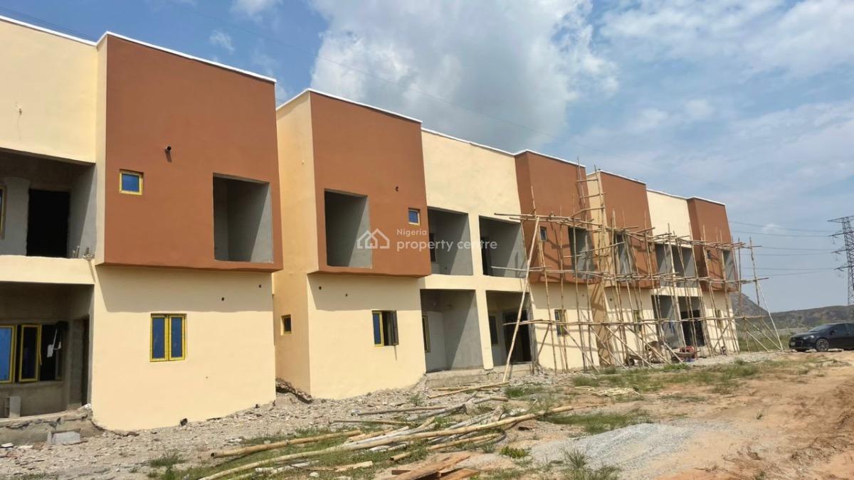 3 Bedroom Homes, Crescent Garden, Bamish (airport Road), Lugbe District, Abuja, Terraced Duplex for Sale