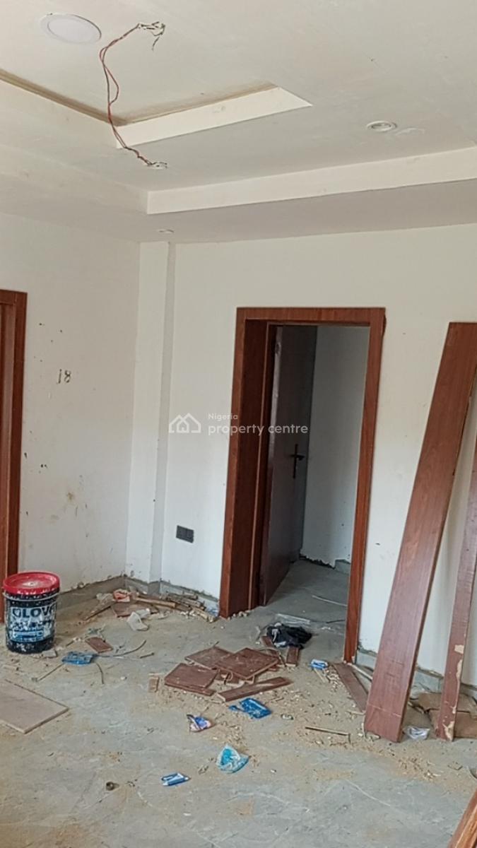 Newly Built Luxury 2 Bedroom Flat with Modern Finishing with Wall Screeding, Ifodo Street Off Agidi Road, Alapere, Ketu, Lagos, Flat / Apartment for Rent