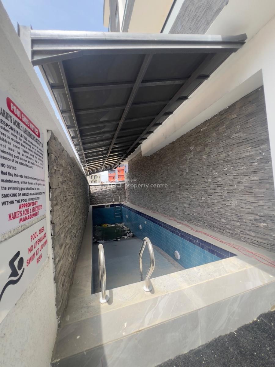 3 Bedroom Apartment with Elevator,gym ,pool, Lekki Phase 1, Lekki, Lagos, Flat / Apartment for Sale