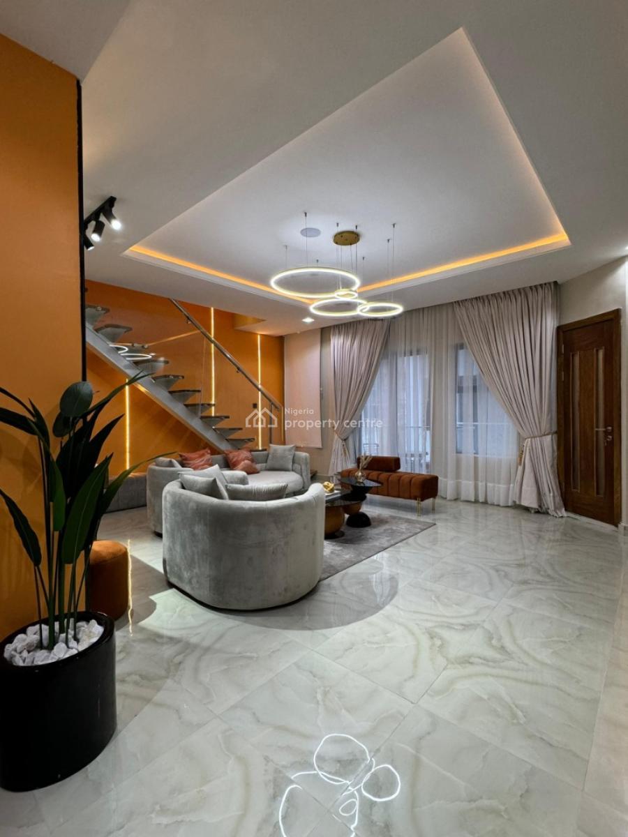 Furnished 2bedroom Maisonette in a Secured Estate, Lekki Phase 1, Lekki, Lagos, House for Rent