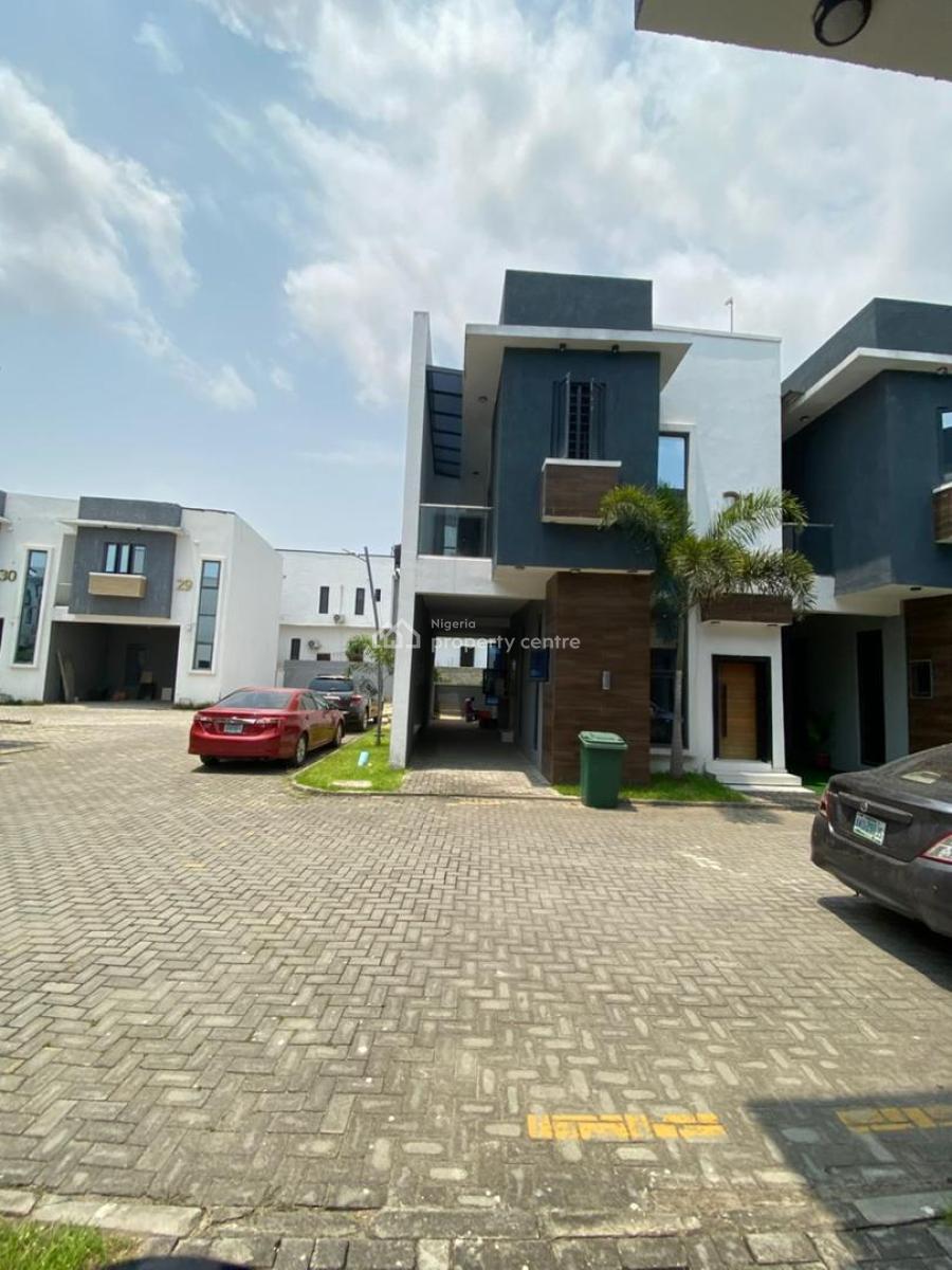Contemporary 4 Bedroom Terrace Duplex, Palm City Estate, Ajah, Lagos, Terraced Duplex for Sale