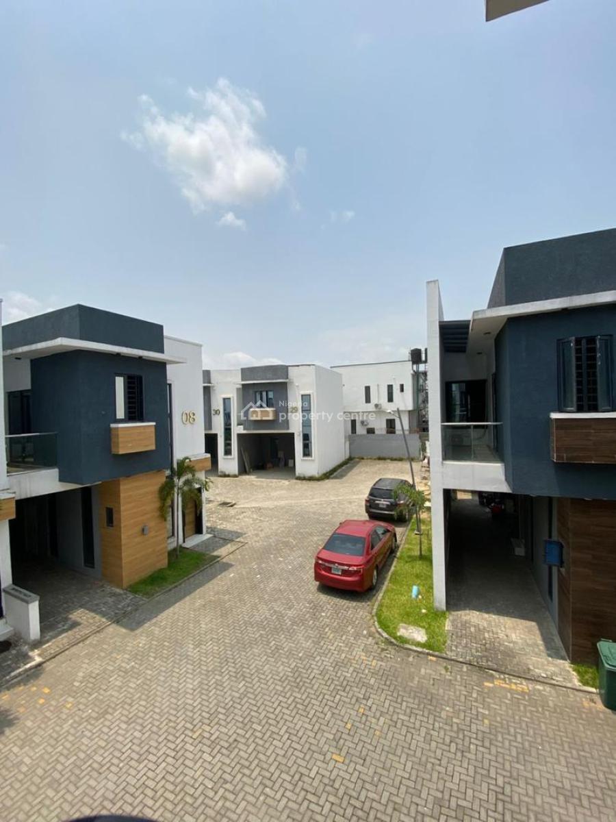 Contemporary 4 Bedroom Terrace Duplex, Palm City Estate, Ajah, Lagos, Terraced Duplex for Sale