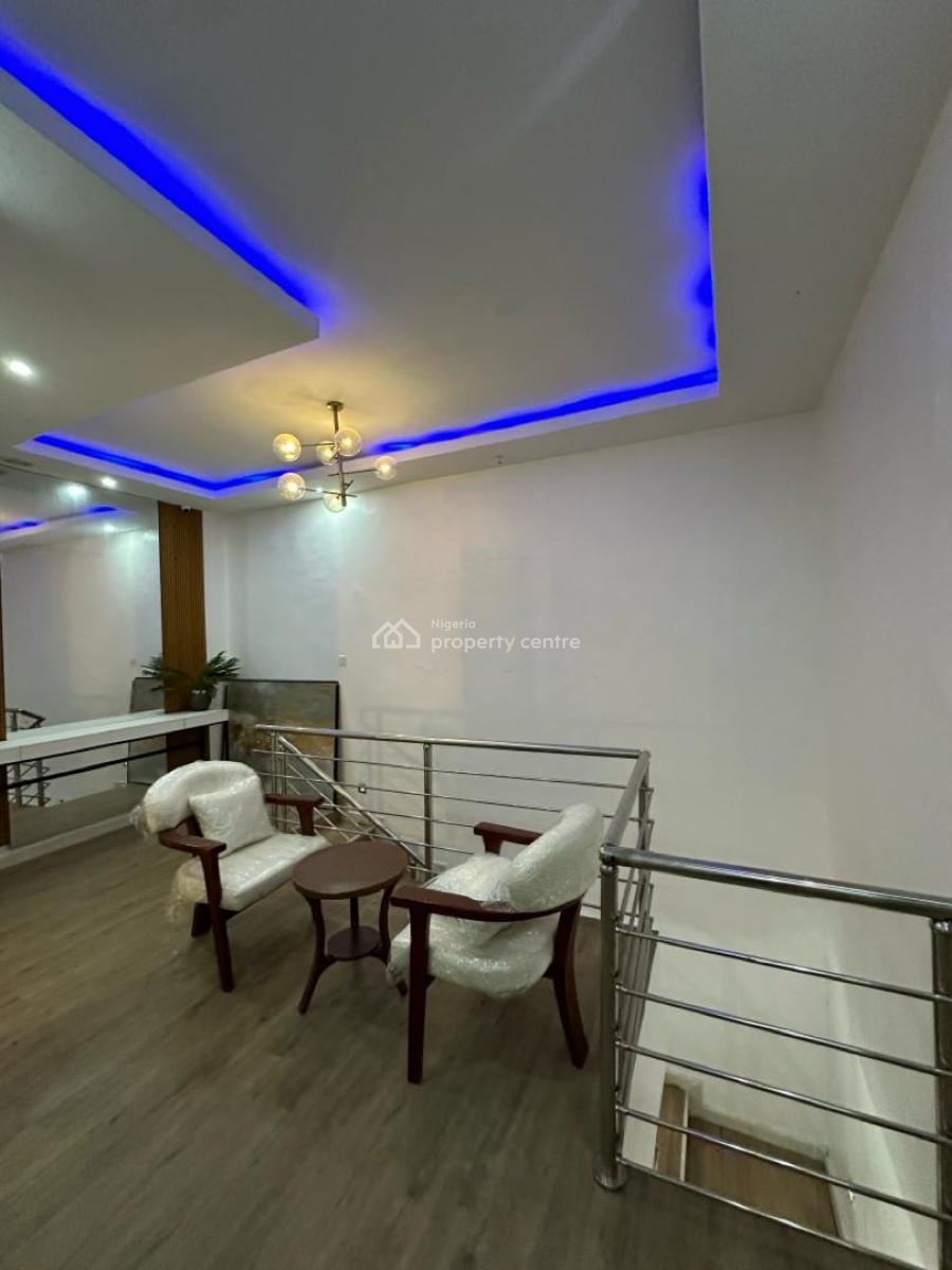 Fully Furnished 4bedroom Semi Detached Duplex in a Secured Estate, Lekki Palm, Ajah, Lagos, Semi-detached Duplex for Rent