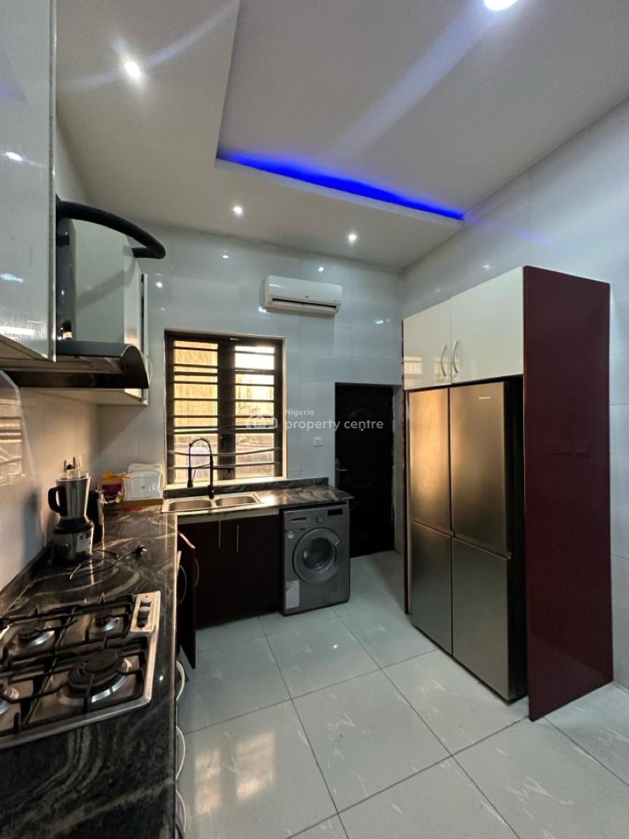Fully Furnished 4bedroom Semi Detached Duplex in a Secured Estate, Lekki Palm, Ajah, Lagos, Semi-detached Duplex for Rent