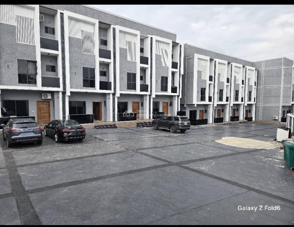 a New Constructed 4 Bedroom Terrace House, Sunny Ekedeyon Close Magodo Phase 2, Owode, Obafemi Owode, Ogun, House for Sale