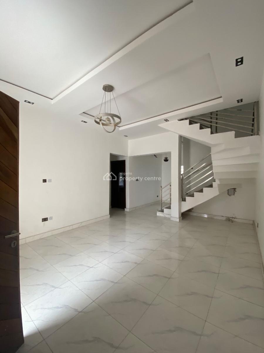 4 Bedroom Duplex in an Acess Control Estate, Villa Court After Lbs Lekki, Ajah, Lagos, Semi-detached Duplex for Rent