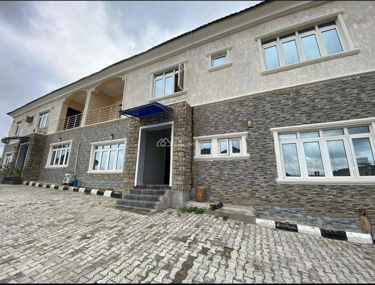 4 Bedroom Terrace Duplex with a Bq, Guzape District, Abuja, Terraced Duplex for Rent