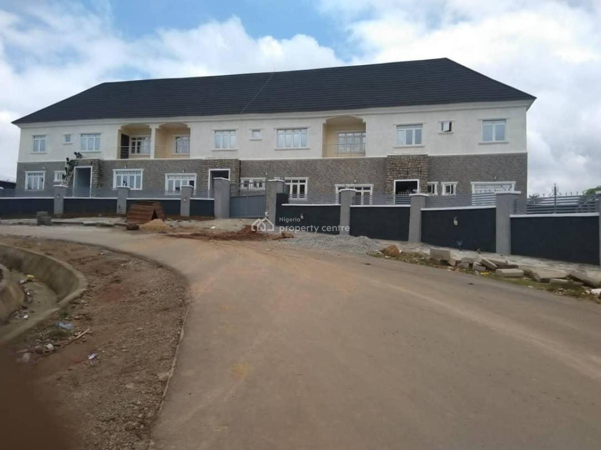 4 Bedroom Terrace Duplex with a Bq, Guzape District, Abuja, Terraced Duplex for Rent