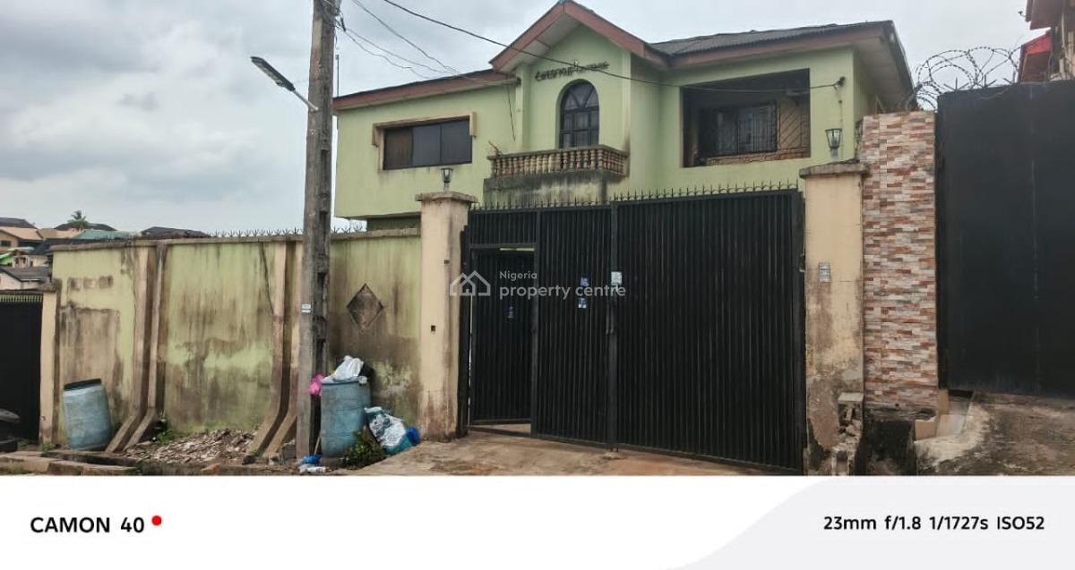 a Block of Four Flats of 3 Bedrooms, Goodwill Estate, Ojodu, Lagos, House for Sale