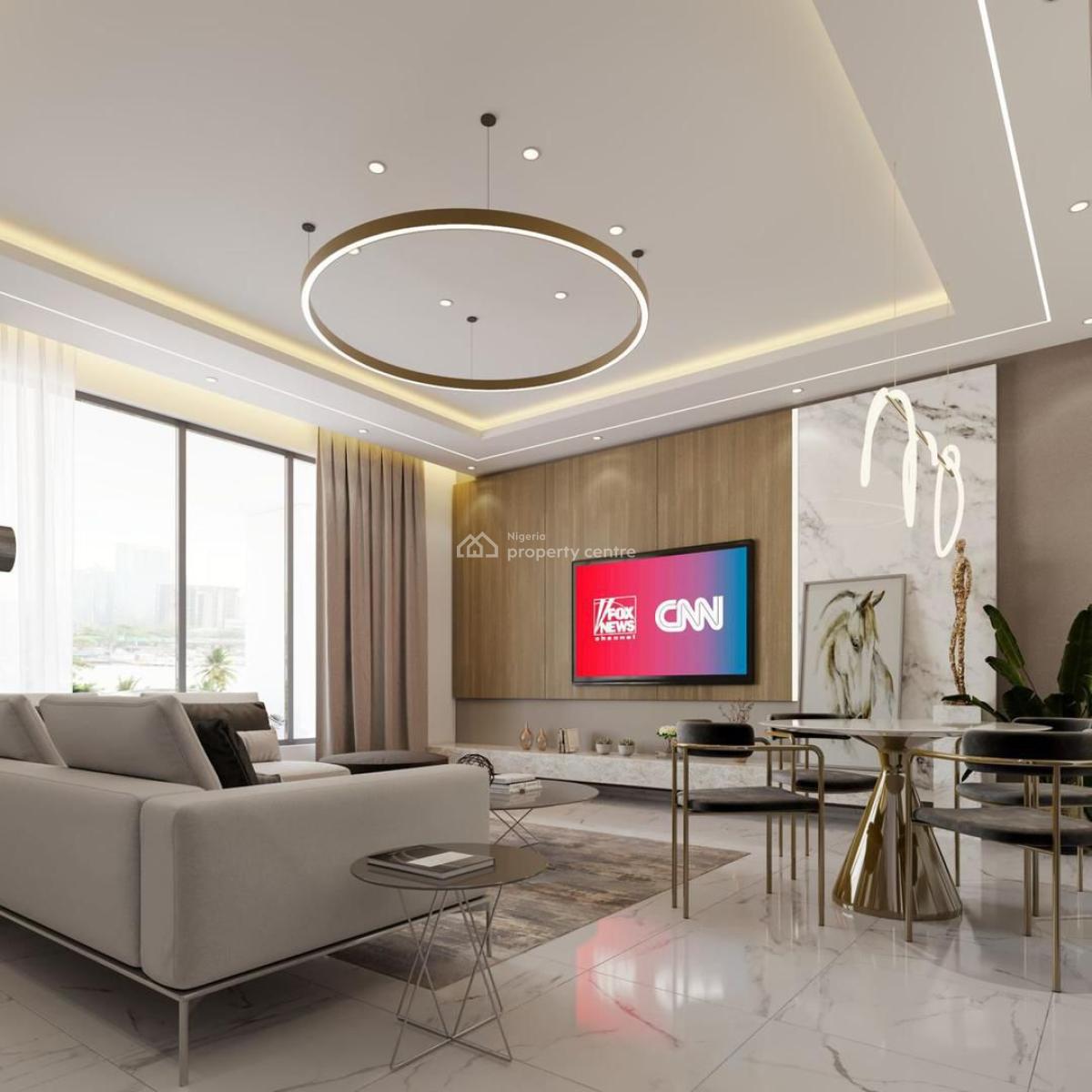 Luxury Beautifully Crafted 4 Bedroom Terrace Duplex, Opp Skymall Oko Ado, Off Lekki Epe Way, Lekki Expressway, Lekki, Lagos, Terraced Duplex for Sale