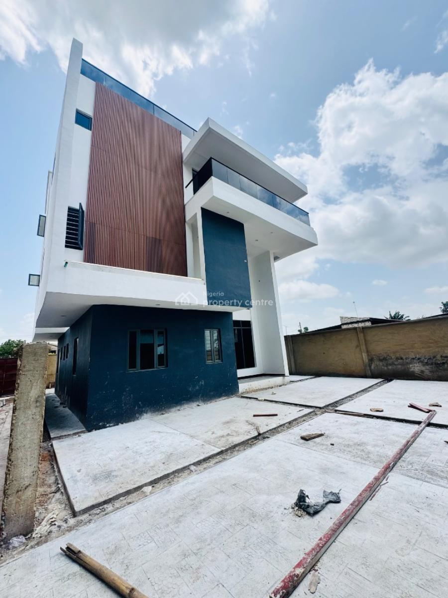 Newly Built 5 Bedroom Fully Detached Duplex with Bq and Cinema, Maryland, Lagos, Detached Duplex for Sale