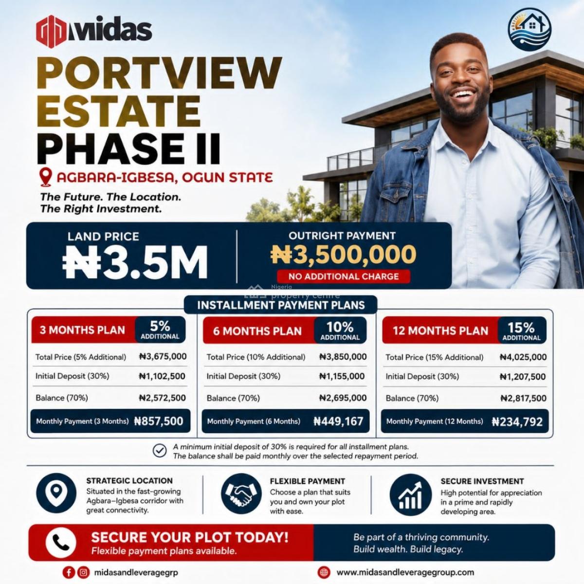 500sqm with Flexible Payment Plans, Agbára, Agbara-igbesa, Lagos, Land for Sale