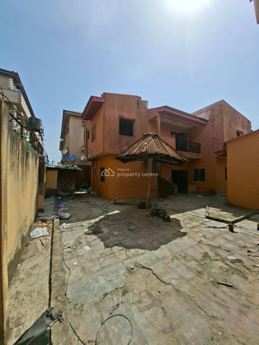 Solid Block of Flats with Cofo, Off Grandmate, Ago Palace, Isolo, Lagos, Block of Flats for Sale