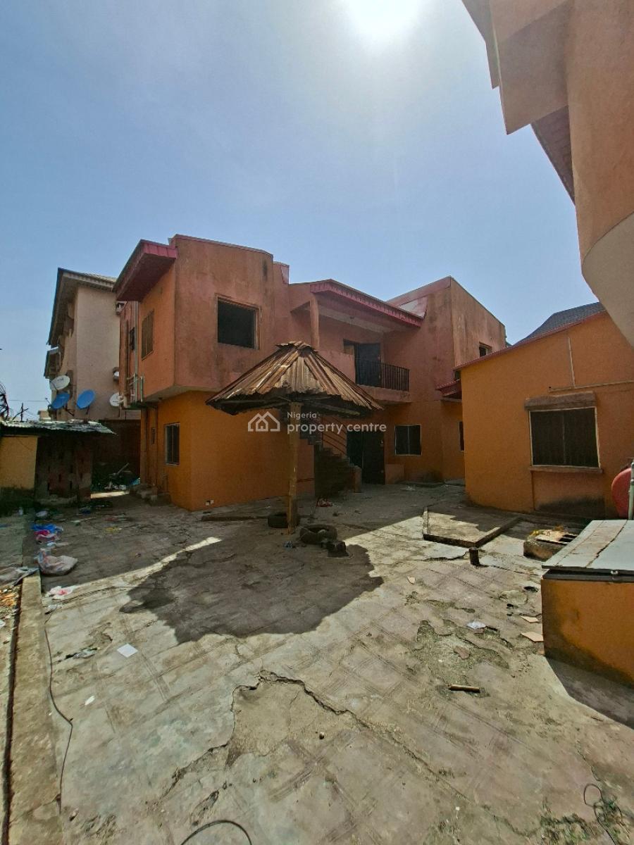 Solid Block of Flats with Cofo, Off Grandmate, Ago Palace, Isolo, Lagos, Block of Flats for Sale