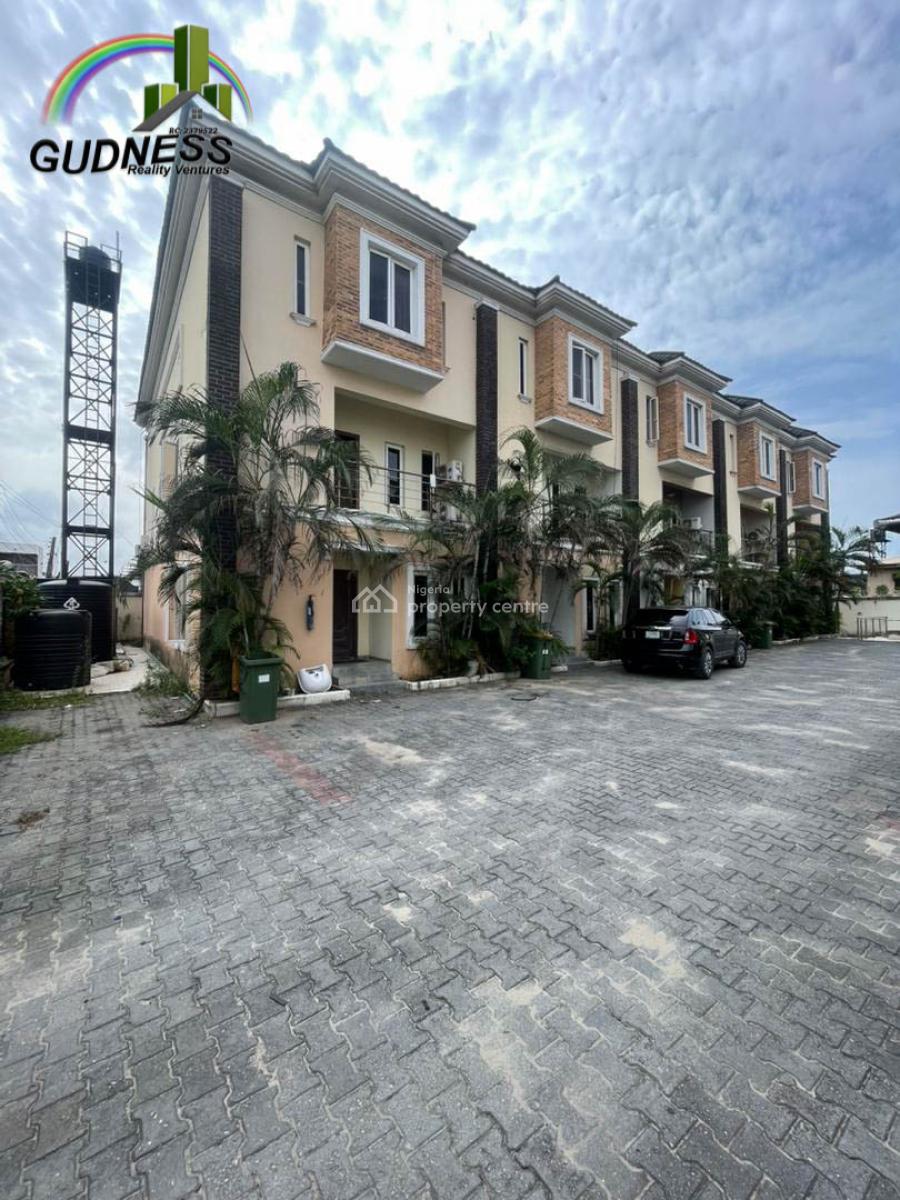 5 Bedroom Terrace Duplex with Bq, Agungi, Lekki, Lagos, Terraced Duplex for Sale