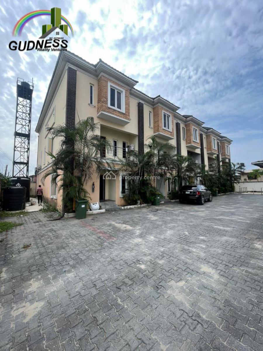 5 Bedroom Terrace Duplex with Bq, Agungi, Lekki, Lagos, Terraced Duplex for Sale