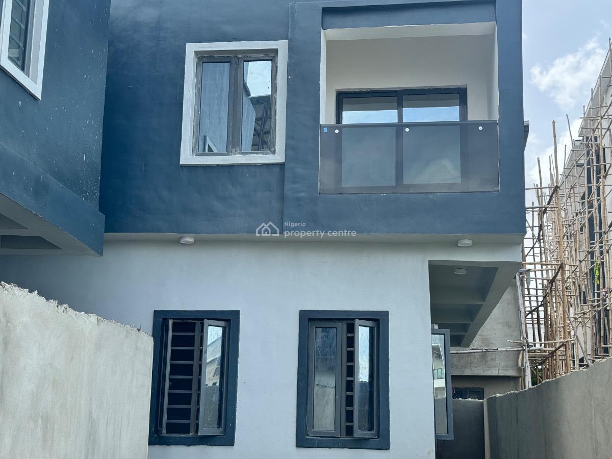 Brand New 4 Bed Semi-detached Duplex Igbo Efon, Lekki, Atlantic View Estate, Alpha Beach Road, Igbo Efon, Lekki, Igbo Efon, Lekki, Lagos, Semi-detached Duplex for Rent