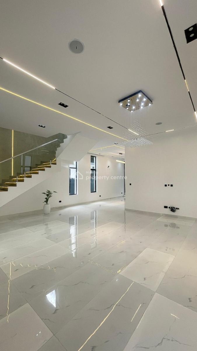 Uniquely Styled Fully Automated 5 Bedroom Detached House, Chevron, Lekki, Lagos, Detached Duplex for Sale